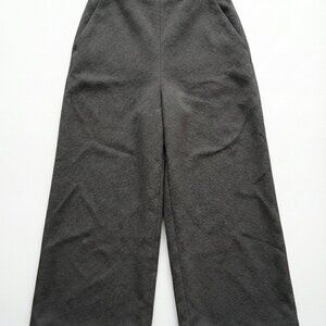 Aritzia Dark Gray Wide-Leg Pants